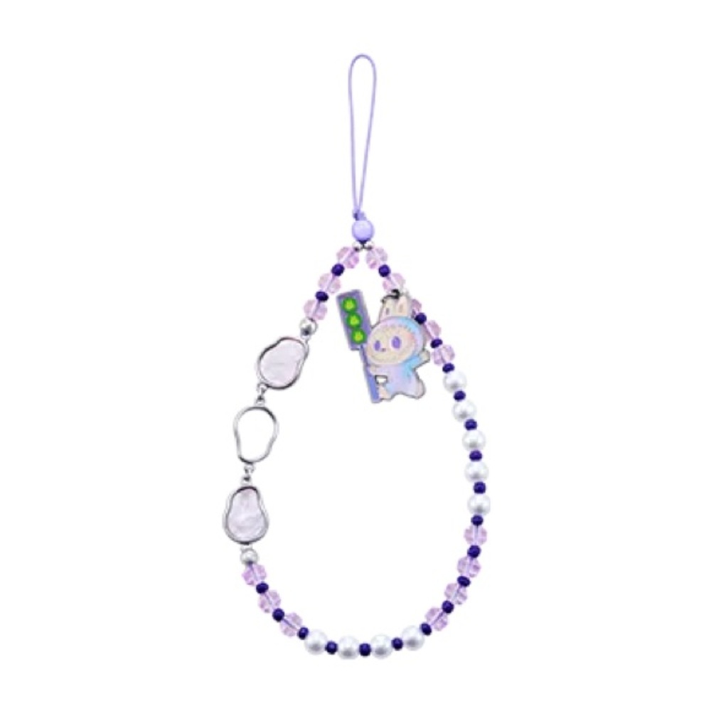 BNIB THE MONSTERS Big into Energy Phone Charm 💜LUCK💜 Labubu Authentic